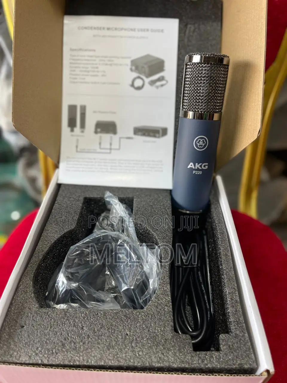 Akg P220 Unidirectional Studio Condenser Microphone