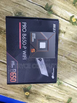 AMD Ryzen 5 7600x Upto 5.30ghz and Msi Motherboard