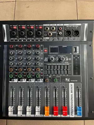 Ev 404usb 4channels Powered Amplified Mixer