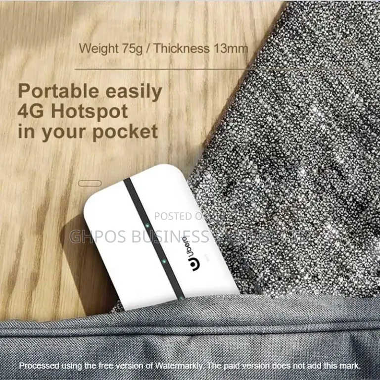 Ubero Universal 4g Mifi Router Support All Network