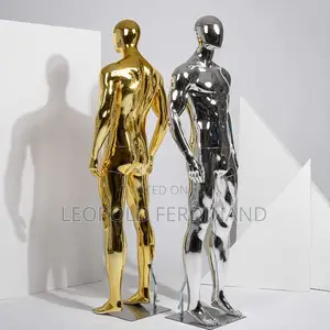 Muscular Men Gold Mannequin