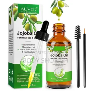 ALIVER Jojoba Oil for Hair Growth, 100% Pure Natural