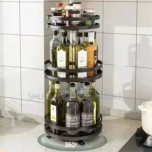 3tier Rotating Seasoning Rack