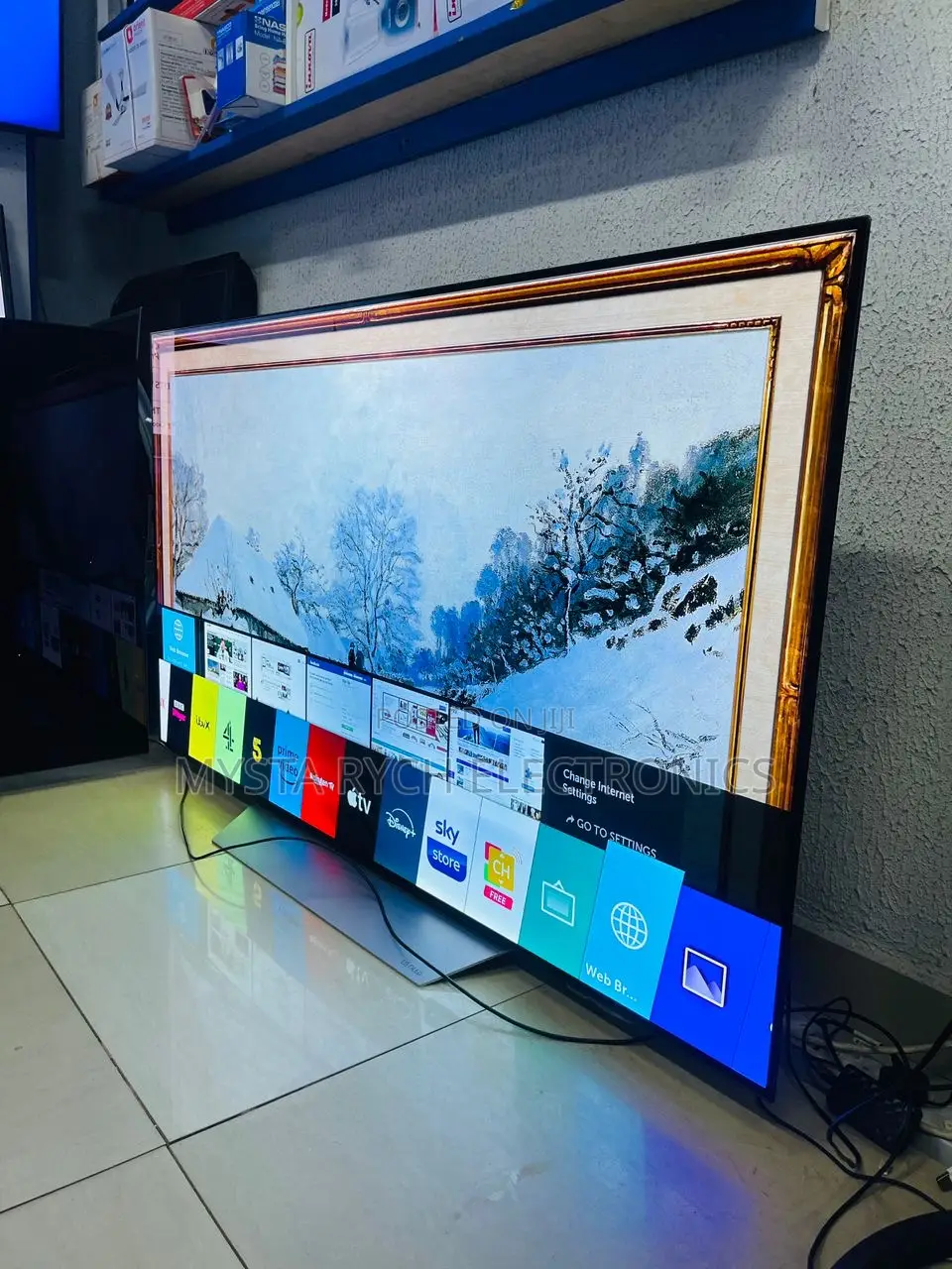 Germany Used LG 65” Oled Smart Satellite TVS