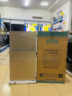 Winning Star Table Top Double Door Fridge