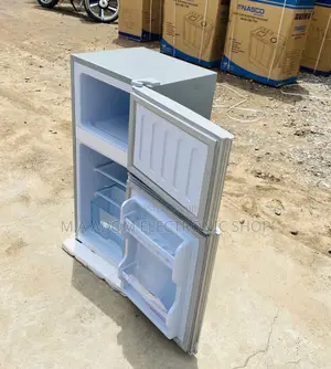 Unique Design Nasco 86ltr Table Top Double Door Fridge.