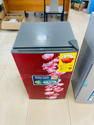 Red Nasco Table Top Fridge / Refrigerator