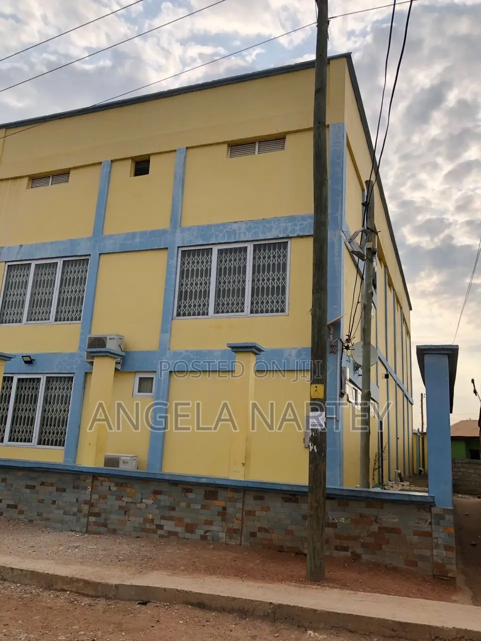 1200 Square Meter Warehouse and Offices in Ashaiman