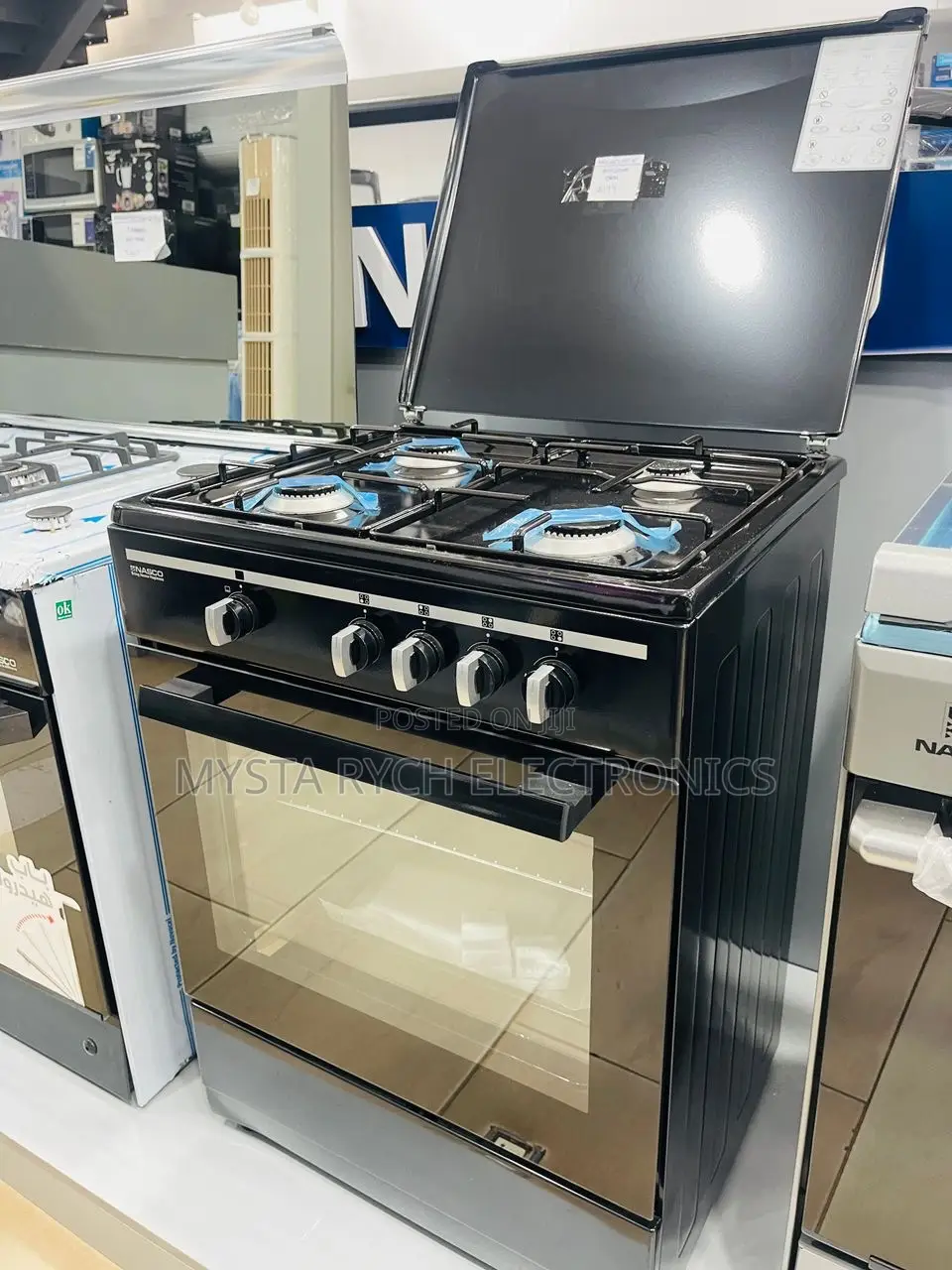60 by 60 Nasco 4 Burner Gas Cooker