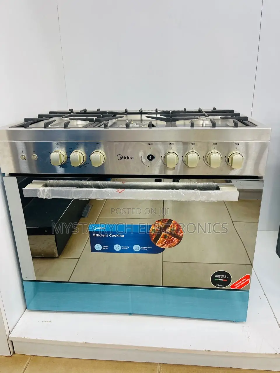 90 by 60 MIDEA 5 Burner Gas Cooker .