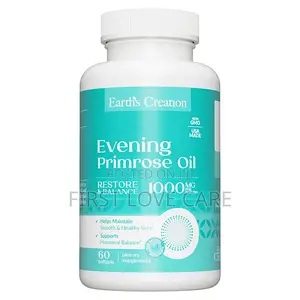Earth Creation Evening Primrose Oil 1000mg