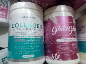 Earth's Creation Collagen and Earth Creation Gluta Glow