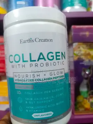 Earth Creation Collagen Probiotic Nourish+ Glow