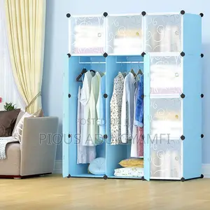 12 Cube Plastic Wardrobe