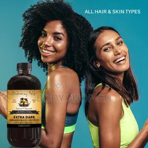 Extra Dark Sunny Isle Jamaican Black Castor Oil for Hair 8oz