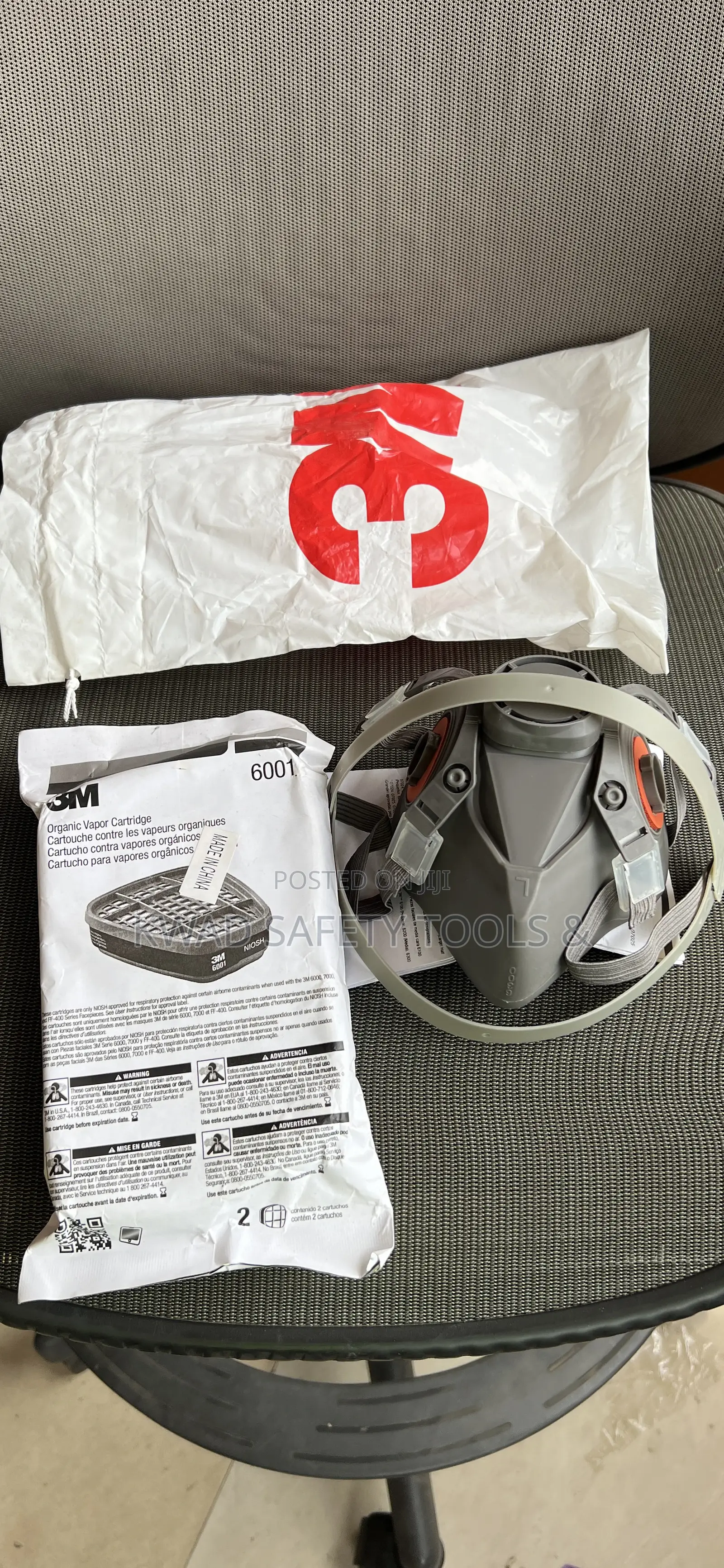 3m Half Face Mask With Cartridge