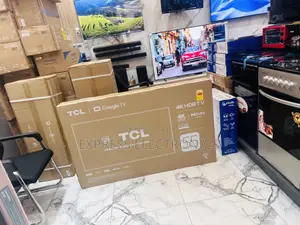 TCL Glossy 55”P645 UHD Smart Glossy Slim Sleek Design