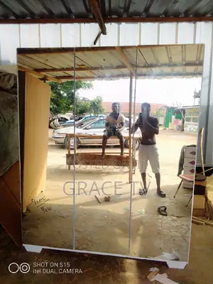 3in1 Wardrobe With Full Mirrors Doors
