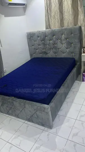 Cozy Double Bed With Mattress Available for Pick Up
