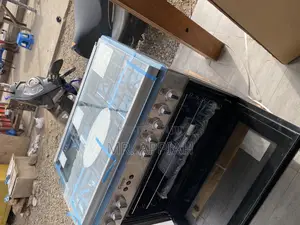 Fabulous Ferre 90x60 4 Gas Burner With Oven and Grill,Gray