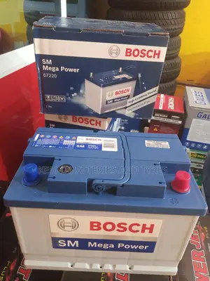 15 Plates Bosch Car Battery + Free Office Delivery