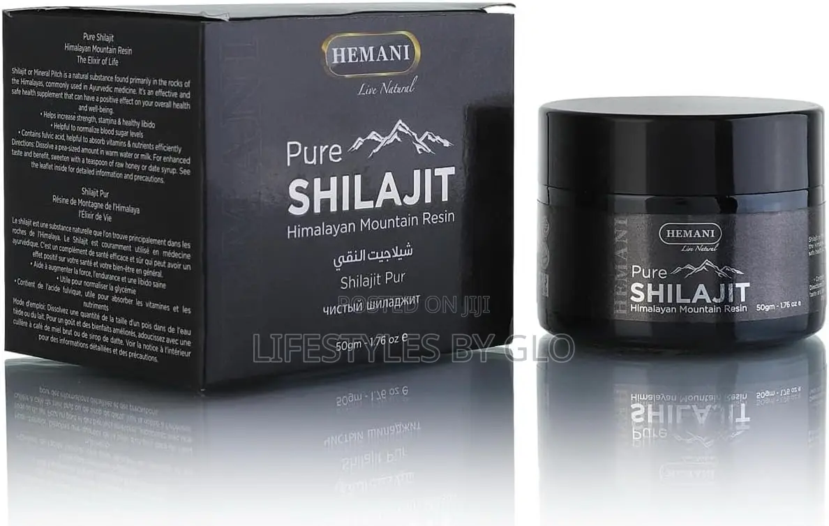 Pure Shilajit Himalayan Mountain Resin