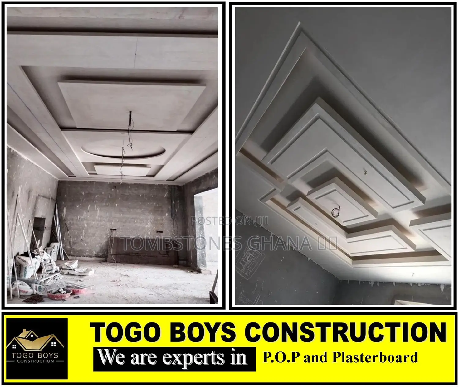 P. O. P and Plasterboard Works