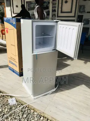 Sleek Nasco Double Door Electric Fridge Nas2-13fl(Gray).