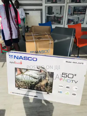 Nasco 50” Digital Satellite Smart Uhd Wireless Tv.