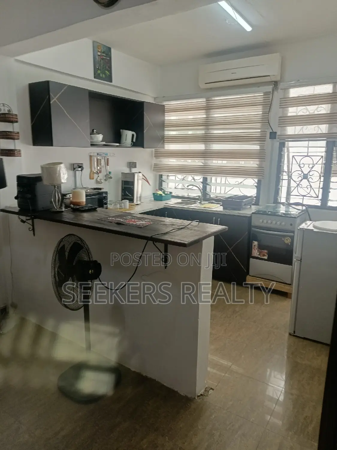 Furnished 1bdrm Apartment in Seekers Realty, Osu for rent