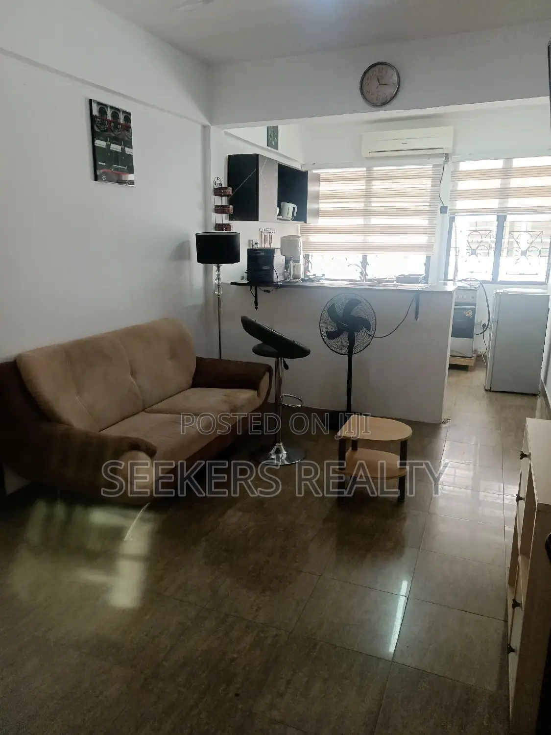 Furnished 1bdrm Apartment in Seekers Realty, Osu for rent