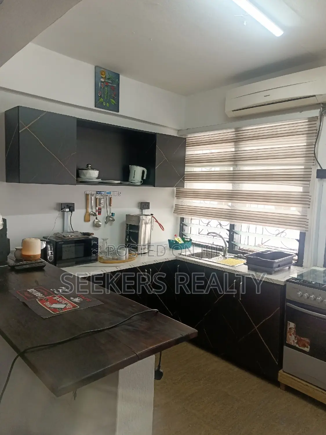 Furnished 1bdrm Apartment in Seekers Realty, Osu for rent