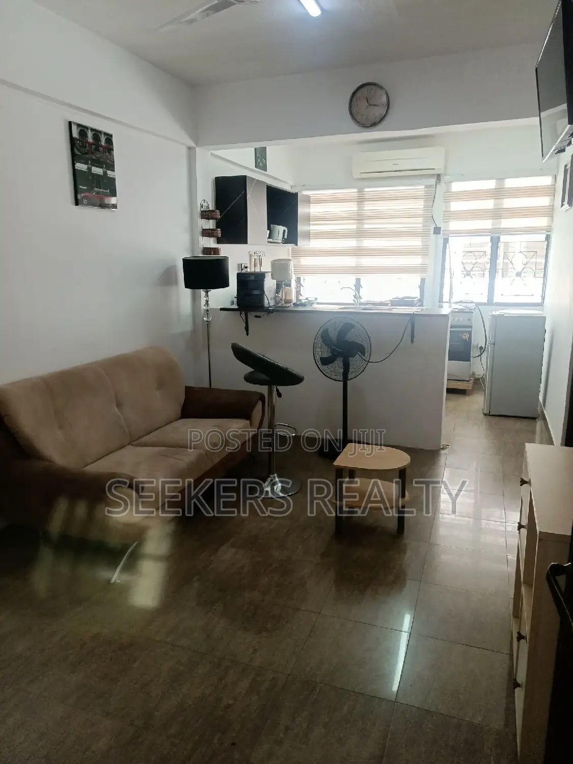 Furnished 1bdrm Apartment in Seekers Realty, Osu for rent