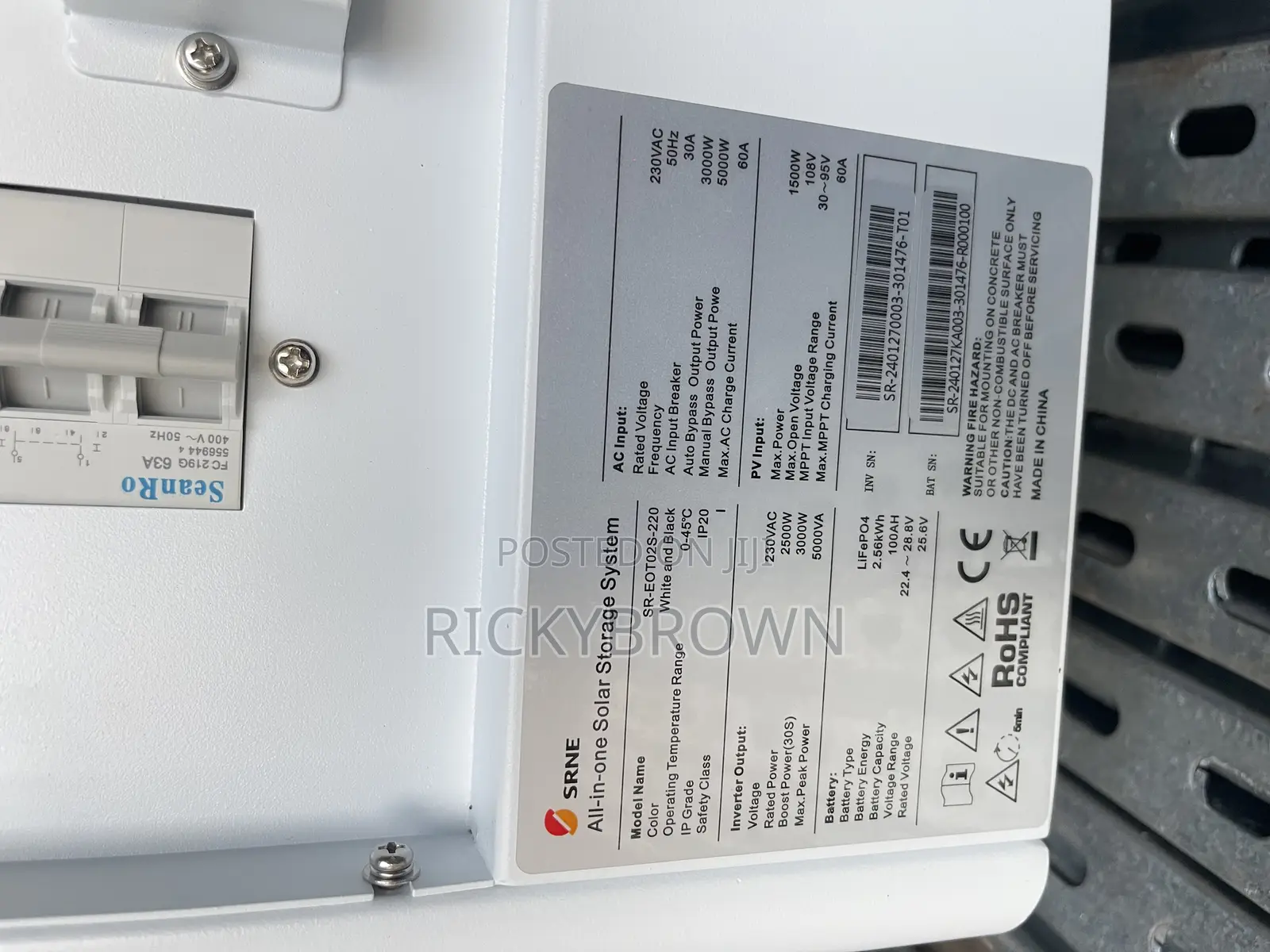 2.5kwh All in One Solar Generator (Storage System)