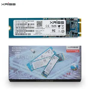 Xriss SSD 256gb M.2 Sata Solid State Drive Double Cut