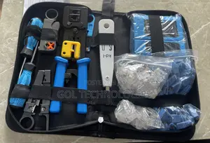 Network Tools Kit With Pass Through Crimping Tool