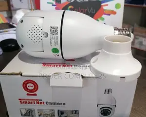 2mp Wireless PTZ Bulb Camera With Two Way Audio, V380 Pro