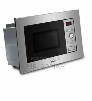 Midea 17 LTRS Stainless Steel Microwave (AM717BS7)Gray