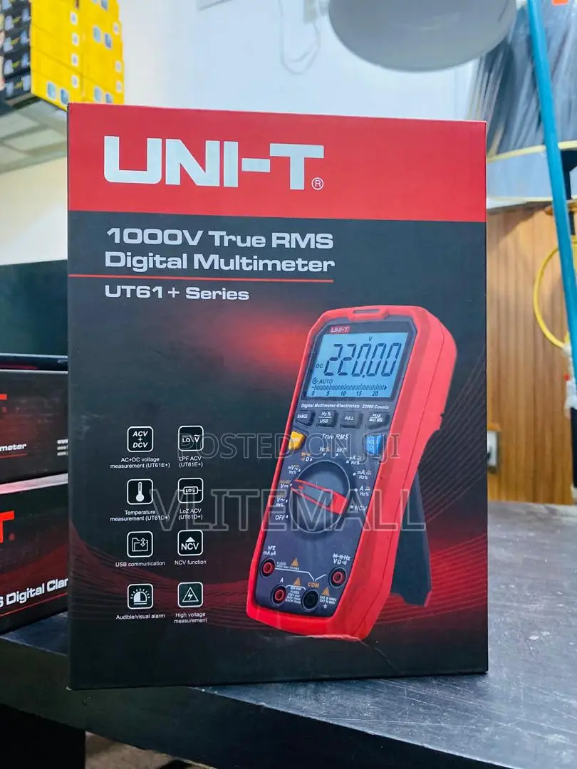 Uni-T Ut 61 Plus Series 1000v True RMS Digital Multimeter(Ut