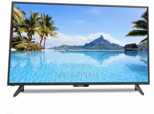 Nasco 50′′ Uhd Digital Satellite Smart Tv(Black).