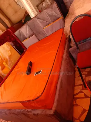Sweet Double Bed With Mattress . Free Delivery