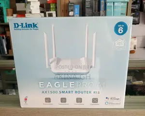 D-Link AX1500 Eagle Pro AI Smart Router R15