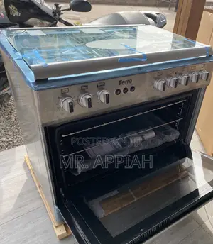Authentic Ferre 90x60 4gas +1 Electric Cooker(Gray).