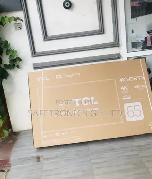 C645 Smart  Glossy UHD TCL Electric Black 65 Inches Tv