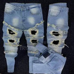 New Original Quality Men's Classic Denim Jeans Trousers