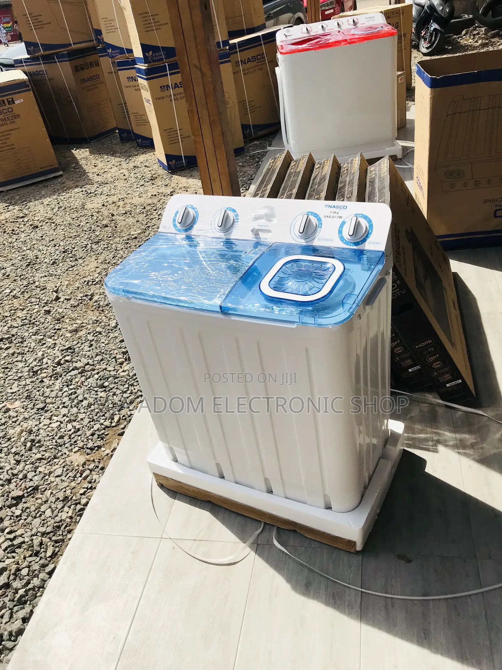 Affordable Semi-Automatic Topload Nasco 11kg Washing Machine