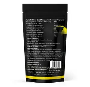 Magnesium Complex Glycinate Citrate Oxide Malate Max Stren