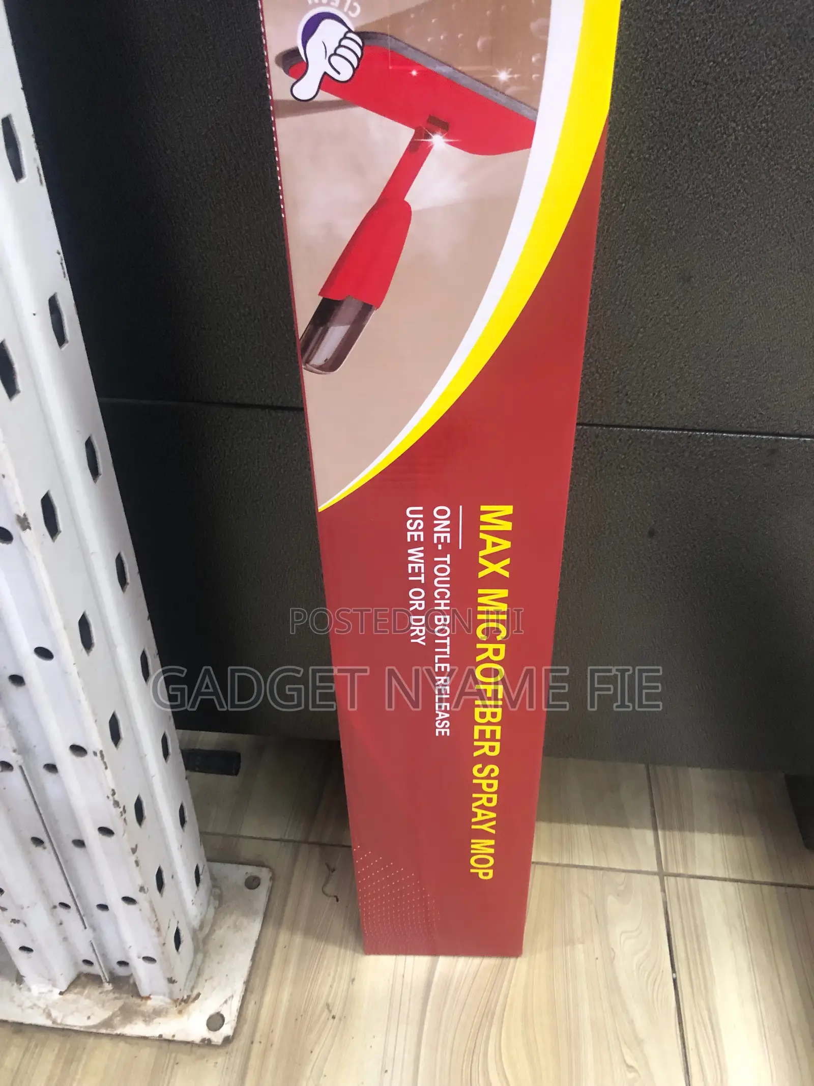One Touch Microfiber Spray Mop