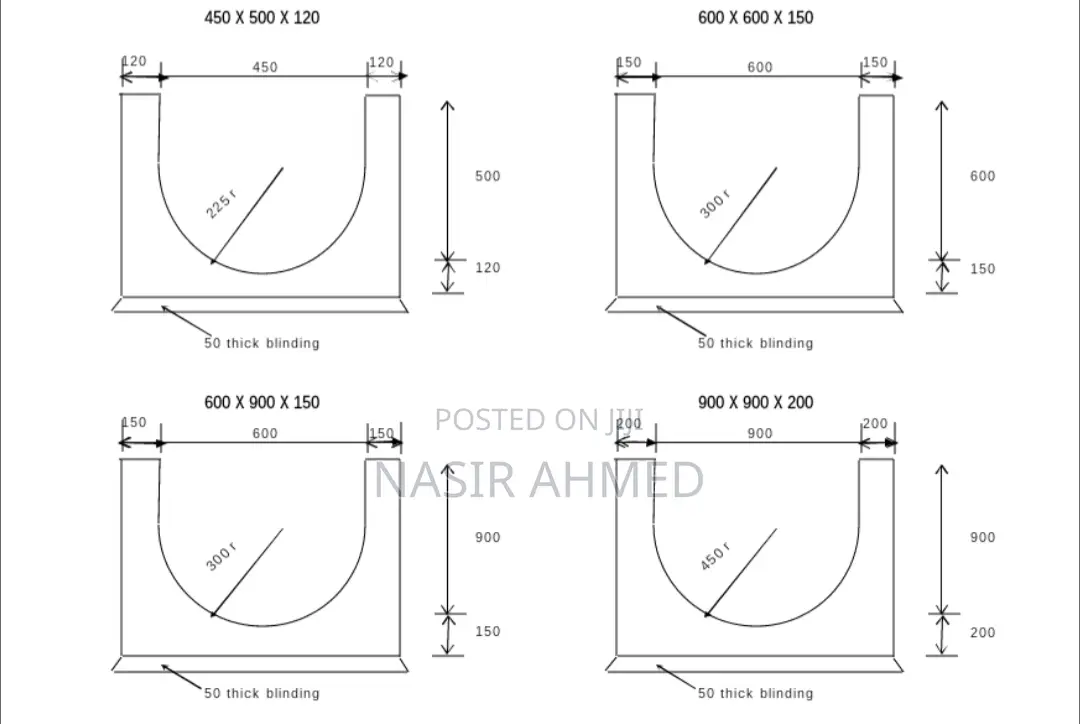 U Drains Wood Formwork / Concrete Mould