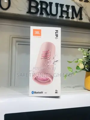 Original JBL Flip 6 Electric Bluetooth Pink Wireless Speaker